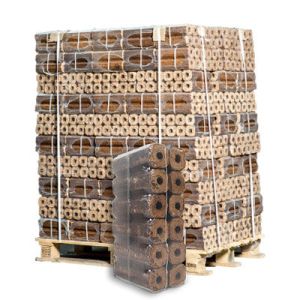 Pini Kay Briketts (Import) Palette 96 Säcke x 10 kg (960 kg)